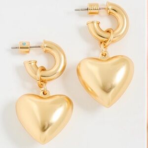 Roxanne Assoulin Heart & Soul Puffy Earrings